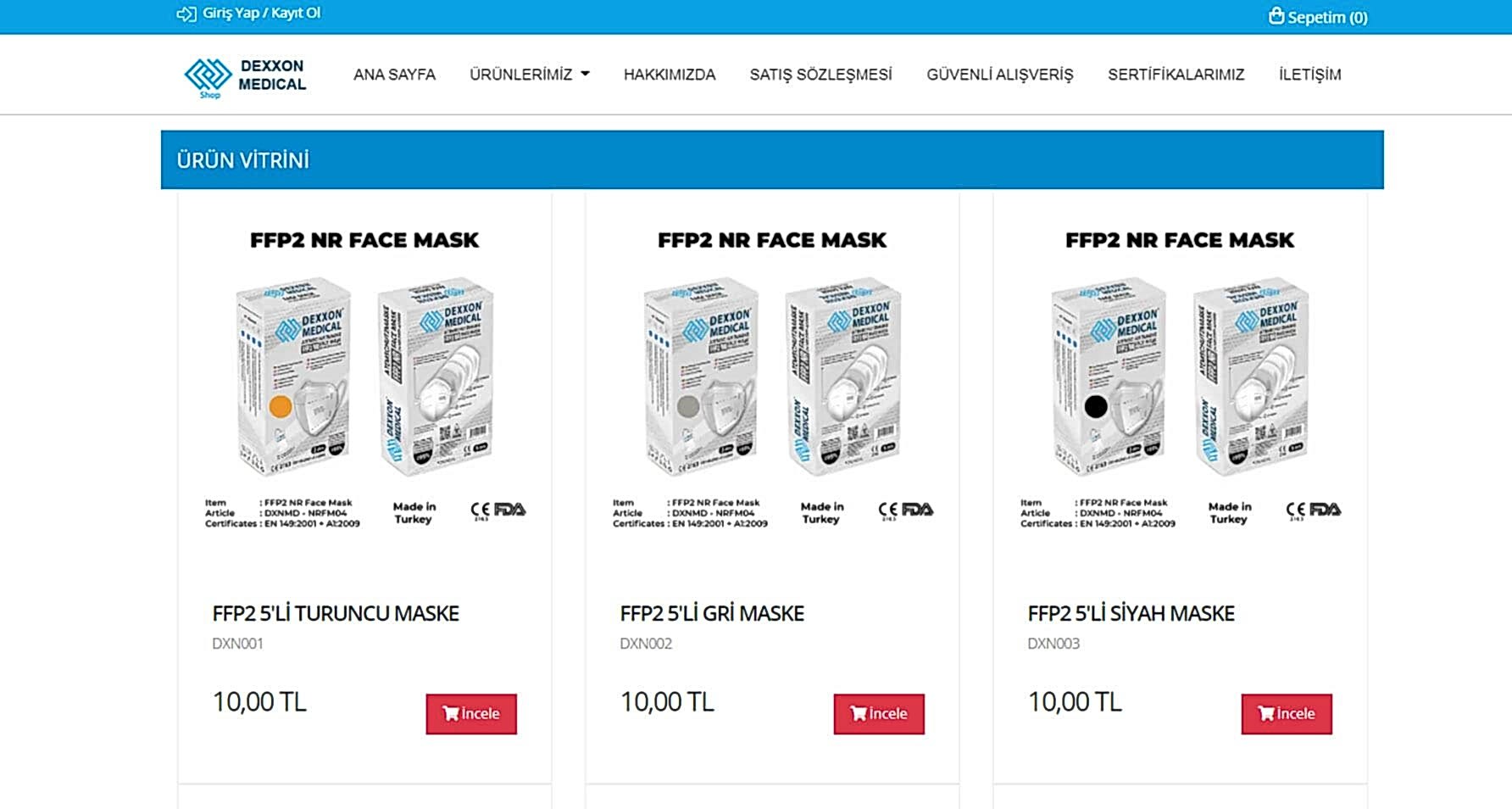 DİZAYNKENT | DEXXON MEDICAL SHOP