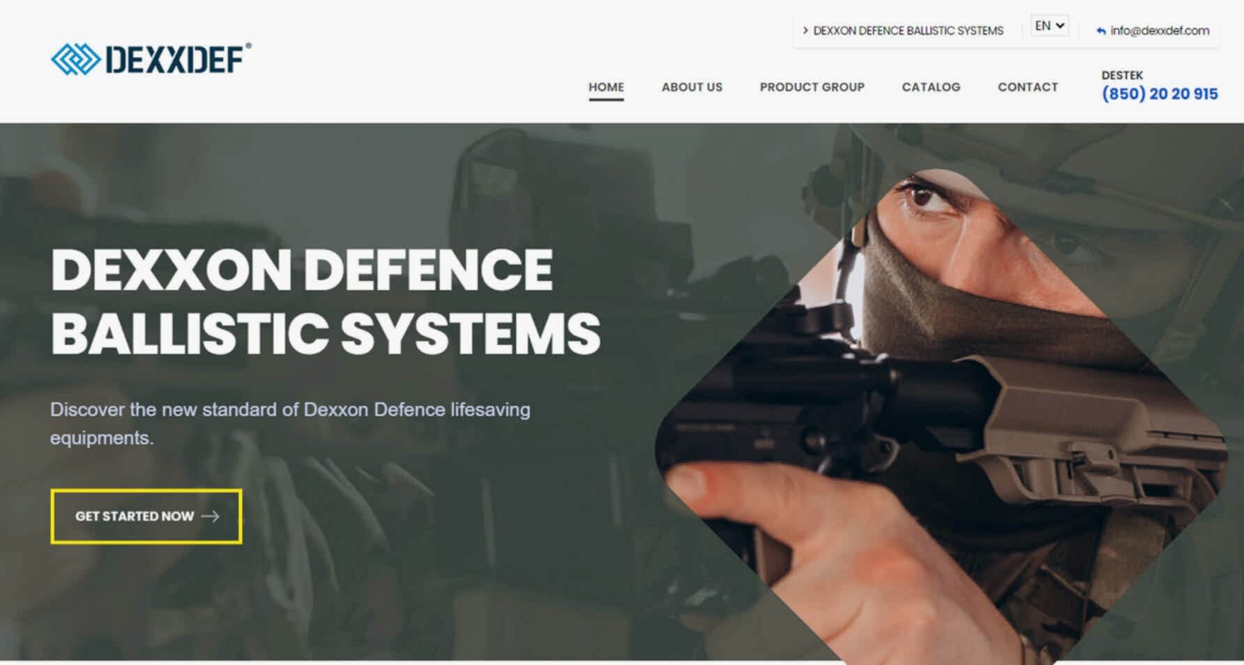 DİZAYNKENT | DEXXON DEFENCE BALLISTIC SYSTEMS