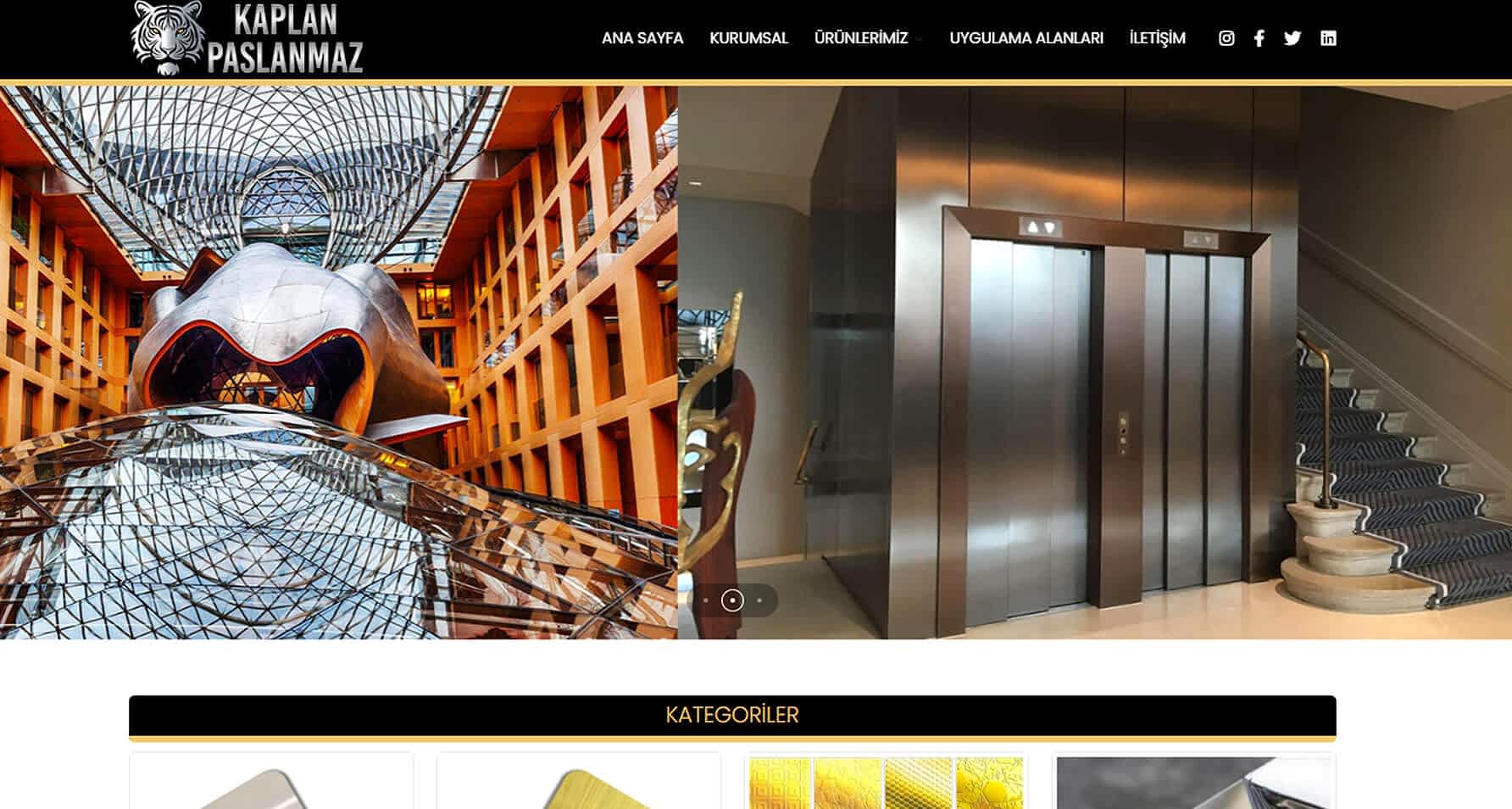 DİZAYNKENT | KAPLAN PASLANMAZ