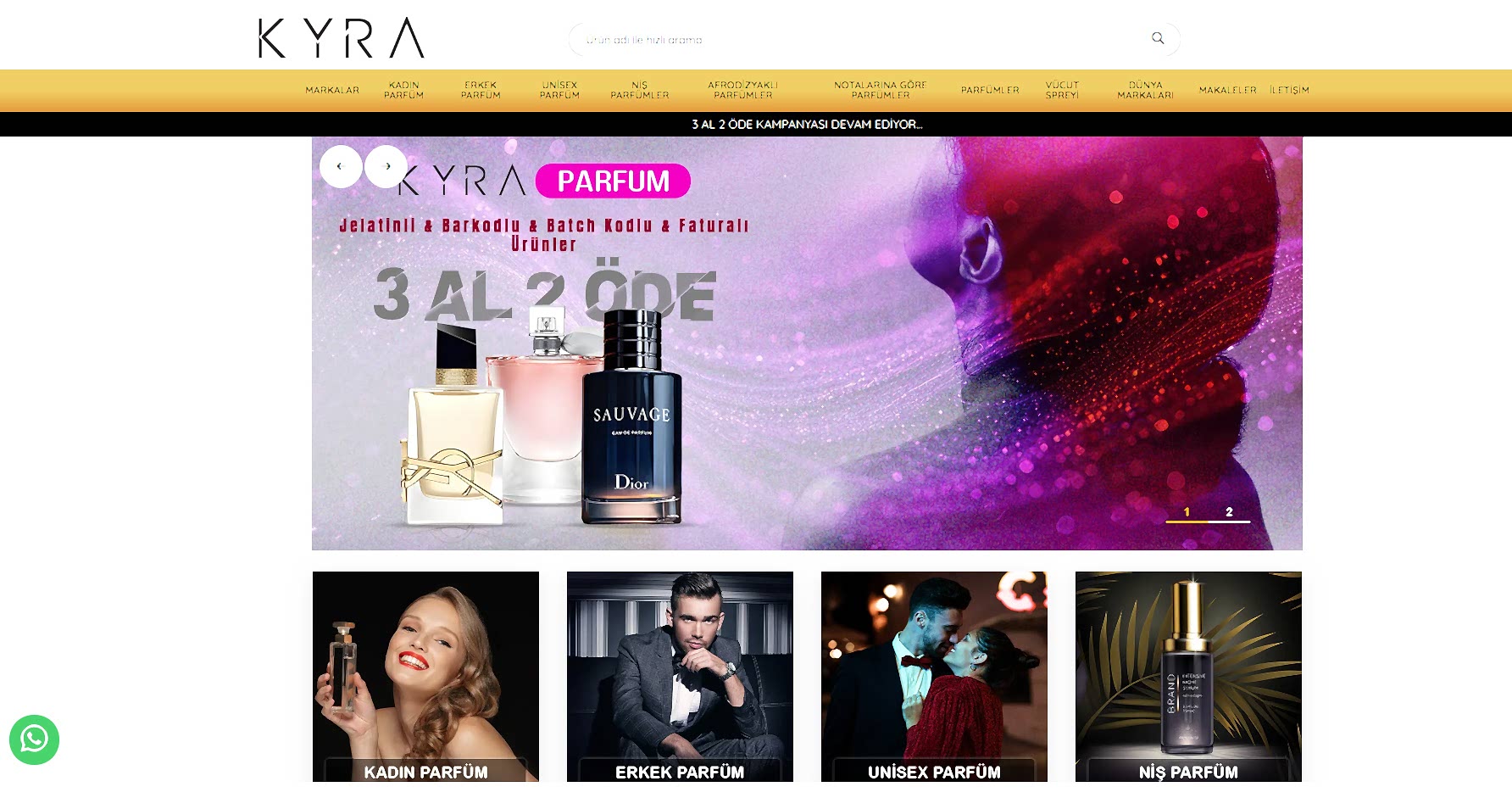 DİZAYNKENT | KYRA PARFÜM