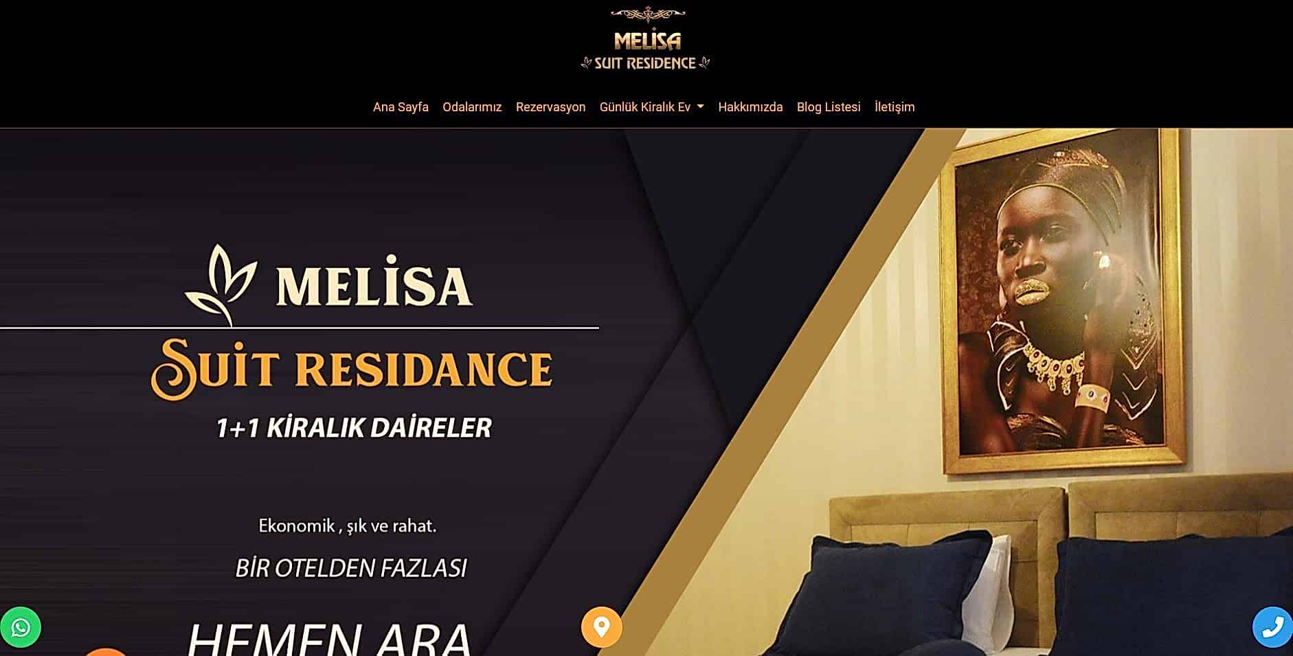 DİZAYNKENT | MELISA SUIT RESIDANCE