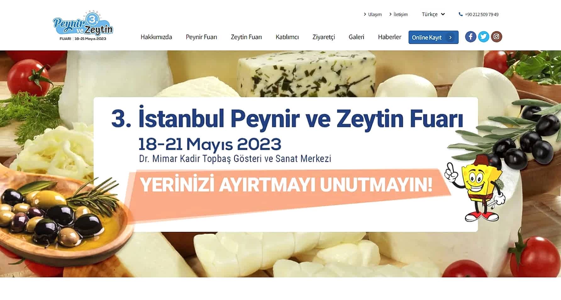 DİZAYNKENT | PEYNİR VE ZEYTİN FUARI