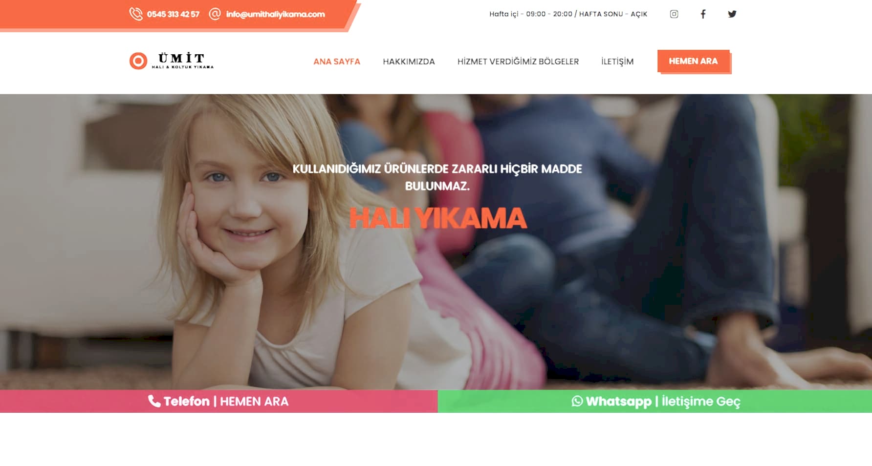 DİZAYNKENT | ÜMİT HALI ve KOLTUK YIKAMA FABRİKASI