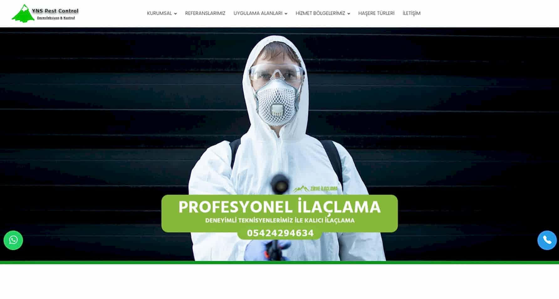 DİZAYNKENT | YNS BÖCAK İLAÇLAMA